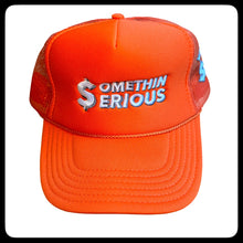 Load image into Gallery viewer, Orange Classic Somethin Serious Trucker
