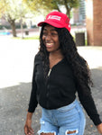 Red Classic Somethin Serious Trucker