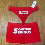 Thong & Boy Shorts Combo