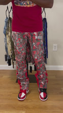 Load and play video in Gallery viewer, Red Woods Stacked Flare Jeans
