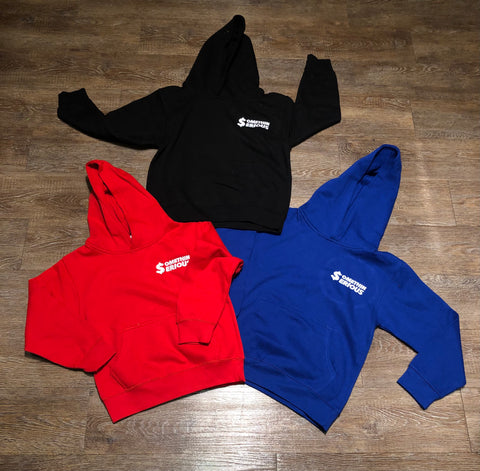 $omethin $erious Kids Stitched Hoodies